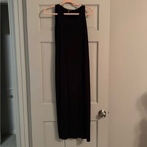 Eileen Fisher Black Maxi Dress